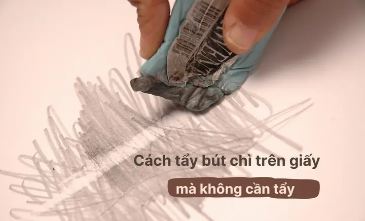 Bật Mí 7+ Cách Tẩy Bút Chì Màu Trên Giấy Hiệu Quả Không Tưởng