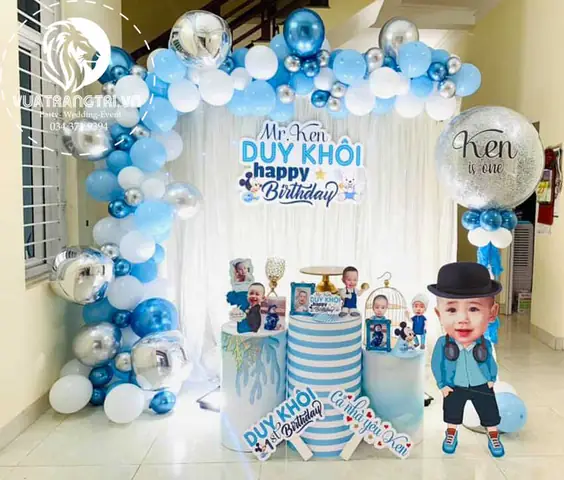 Bí Quyết Trang Trí Sinh Nhật Bé Trai 1 Tuổi Đơn Giản Mà Ấn Tượng: Hướng Dẫn Chi Tiết Từ A-z