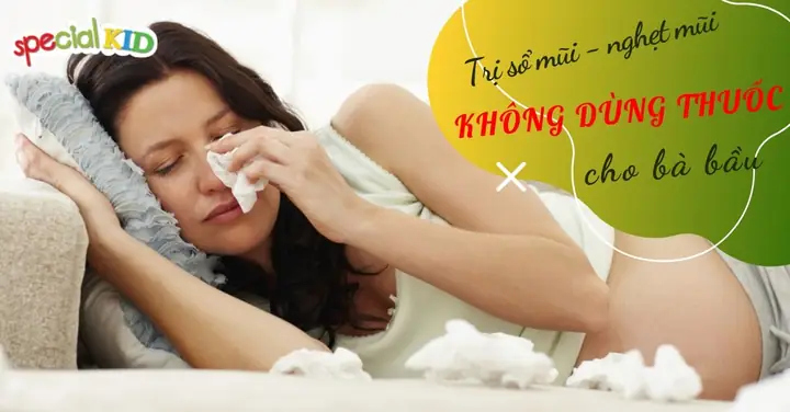 Cách Trị Nghẹt Mũi Khi Mang Thai An Toàn & Hiệu Quả Cho Bà Bầu