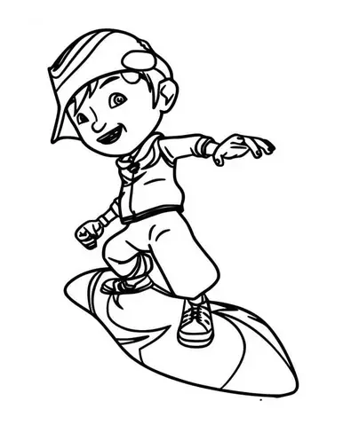 Cách Vẽ Boboiboy