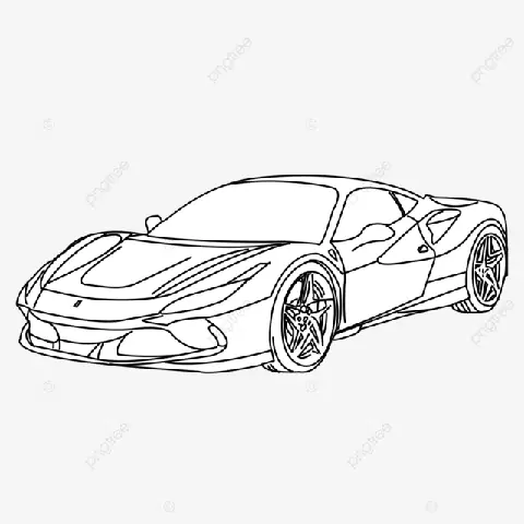 Cách Vẽ Ferrari