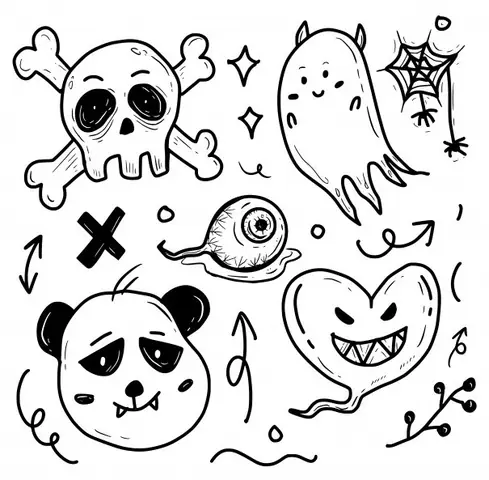 Cách Vẽ Halloween