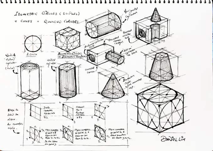 Cách Vẽ Isometric
