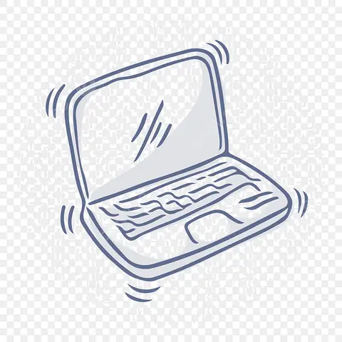 Cách Vẽ Laptop