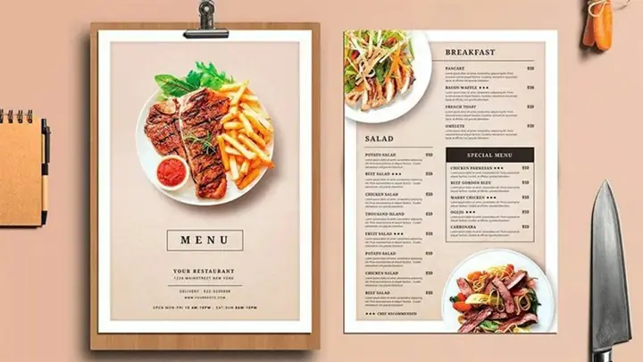 Cách Vẽ Menu