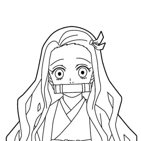 Cách Vẽ Nezuko