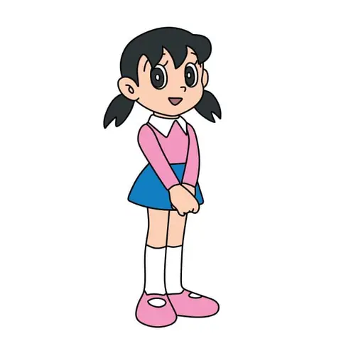 Cách Vẽ Shizuka