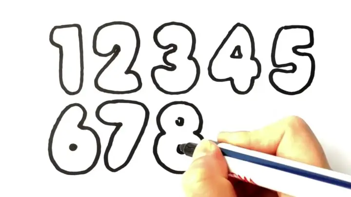 Cách Vẽ Số