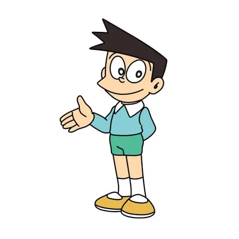 Cách Vẽ Suneo