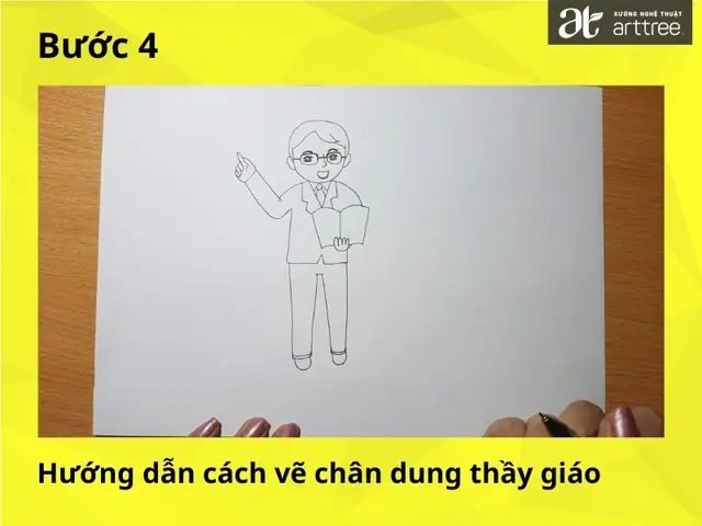 Cách Vẽ Thầy