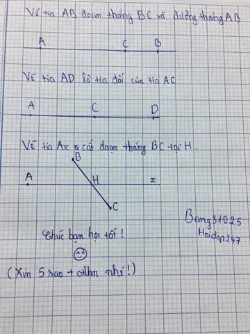 Cách Vẽ Tia