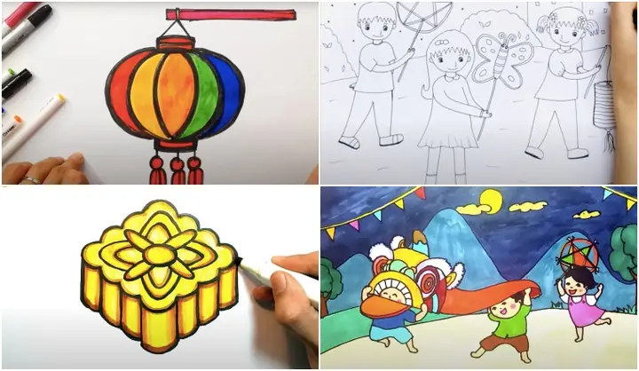 Hướng Dẫn Vẽ Tranh Trung Thu Đơn Giản: Ý Tưởng Và Cách Thực Hiện Cho Bé