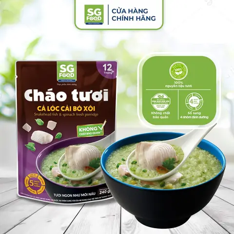 Cháo Cá Lóc Cải Bó Xôi: Công Thức Chuẩn, Bổ Dưỡng Cho Bé Và Gia Đình