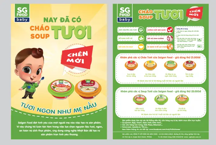 Cháo Dinh Dưỡng Sài Gòn Food: Hướng Dẫn Chọn, Sử Dụng Và Lợi Ích Cho Bé & Gia Đình