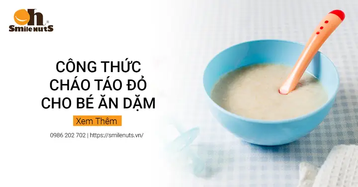Cách Nấu Cháo Táo Đỏ Cho Bé Ăn Dặm Ngon, Bổ Dưỡng Dễ Làm Tại Nhà