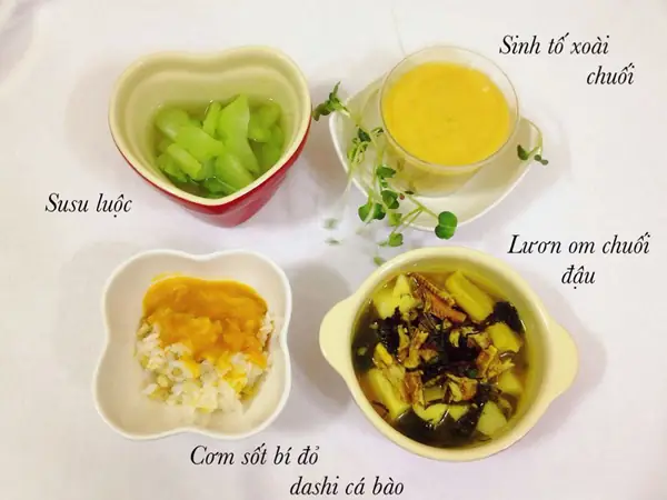 Thực Đơn Món Ăn Cho Bé 1 Tuổi: Bí Quyết Dinh Dưỡng Giúp Bé Ăn Ngon Miệng, Tăng Cân Đều