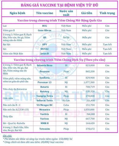 Tiêm Ngừa Cho Bé 2 Tháng Tuổi Ở Từ Dũ: Lịch Trình, Các Mũi Tiêm Và Lưu Ý Quan Trọng Tiêm Ngừa Cho Bé 2 Tháng Tuổi Ở Từ Dũ: Lịch Trình, Các Mũi Tiêm Và Lưu Ý Quan Trọng
