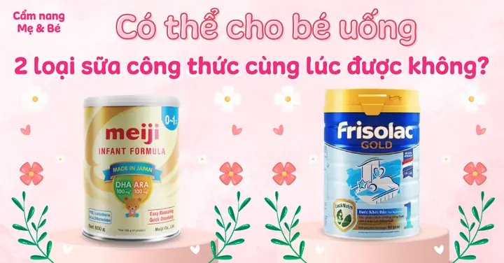 Có Nên Cho Bé Uống 2 Loại Sữa Công Thức Cùng Lúc Không? Hướng Dẫn Chi Tiết Từ Chuyên Gia