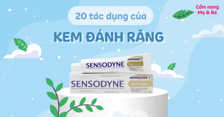 Công Dụng Tuyệt Vời Của Kem Đánh Răng Sensodyne: Giảm Ê Buốt, Bảo Vệ Men Răng Toàn Diện