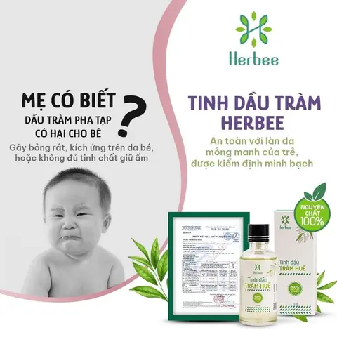 Công Dụng Dầu Tràm Cho Bé: Bí Quyết Chăm Sóc Sức Khỏe & An Toàn Từ Chuyên Gia