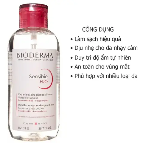Công Dụng Nước Tẩy Trang Bioderma: Làm Sạch Sâu, Dịu Nhẹ Cho Mọi Loại Da Công Dụng Nước Tẩy Trang Bioderma: Làm Sạch Sâu, Dịu Nhẹ Cho Mọi Loại Da