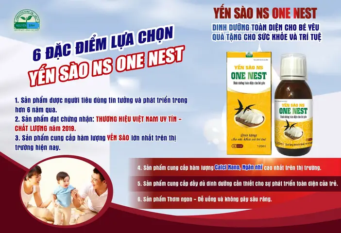 Công Dụng Yến Sào One Nest: Hỗ Trợ Bé Ăn Ngon, Tăng Đề Kháng Toàn Diện