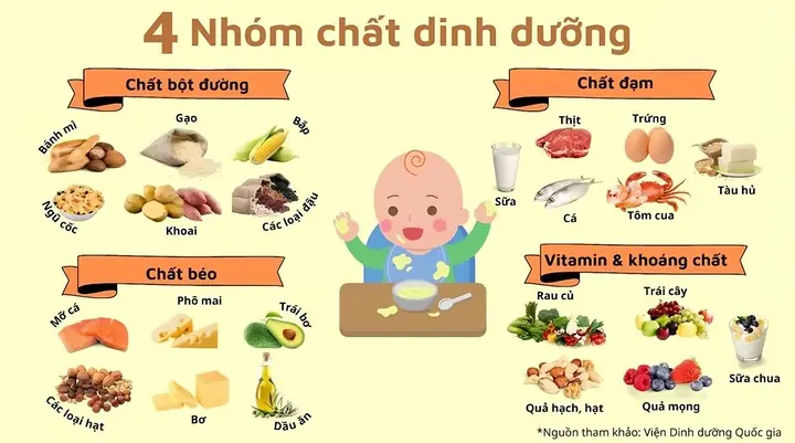 Công Thức Nấu Ăn Cho Bé: 30+ Món Ngon Dinh Dưỡng, Dễ Làm Cho Bé Từ 6 Tháng Đến 3 Tuổi