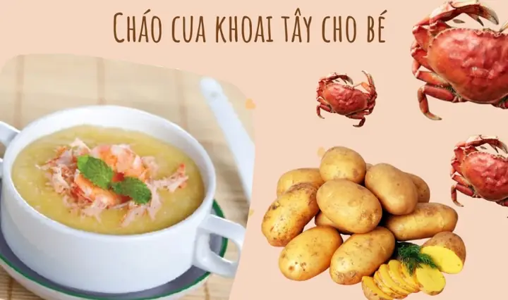 Cháo Cua Nấu Rau Gì Cho Bé Ăn Dặm Ngon, Bổ Dưỡng Tăng Cân Cháo Cua Nấu Rau Gì Cho Bé Ăn Dặm Ngon, Bổ Dưỡng Tăng Cân