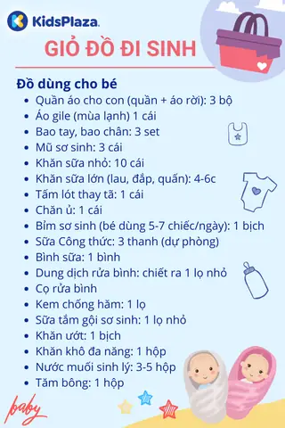 Danh Sách Đồ Sơ Sinh Đầy Đủ, Tiết Kiệm Cho Bé Mới Sinh & Mẹ Bầu Chuẩn Bị