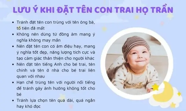 Đặt Tên Con Trai Họ Trần: Tuyển Chọn 300+ Tên Hay, Ý Nghĩa Và Độc Đáo