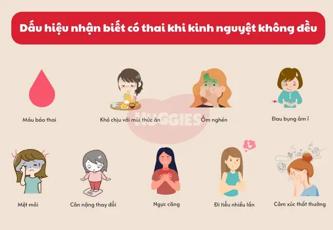 Dấu Hiệu Mang Thai Khi Kinh Nguyệt Không Đều: Nhận Biết Sớm Và Chính Xác Dấu Hiệu Mang Thai Khi Kinh Nguyệt Không Đều: Nhận Biết Sớm Và Chính Xác