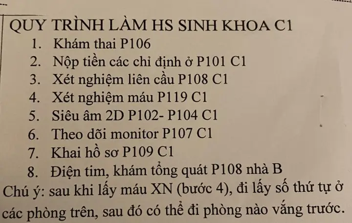 Hướng Dẫn Chi Tiết Thủ Tục Làm Hồ Sơ Sinh Tại Bệnh Viện Phụ Sản Hà Nội