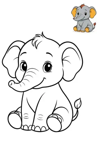 Download Tranh Tô Màu Con Vật Cho Bé Miễn Phí & Dễ Thương Nhất 2024