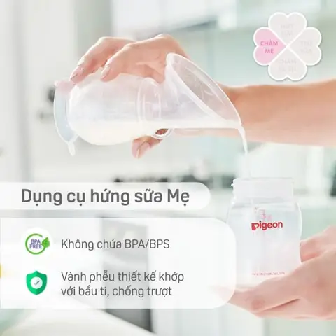 Dụng Cụ Hứng Sữa Mẹ Pigeon: Hướng Dẫn Chi Tiết & Review Từ A-z