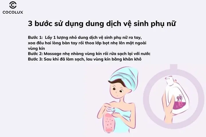 Hướng Dẫn Chi Tiết Cách Sử Dụng Dung Dịch Vệ Sinh Phụ Nữ Đúng Cách & An Toàn