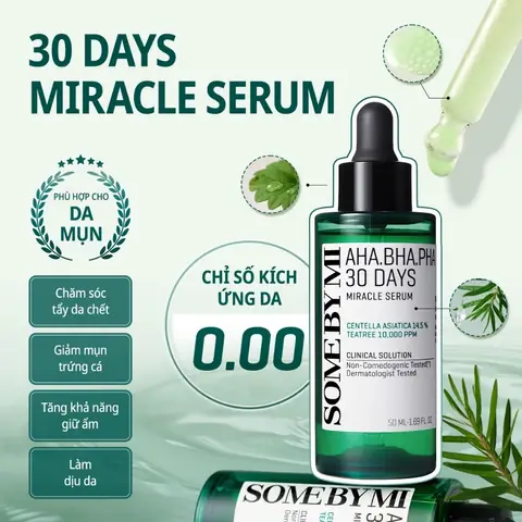 Dùng Serum Some By Mi Bị Đẩy Mụn: Nguyên Nhân, Cách Xử Lý & Phòng Ngừa Hiệu Quả