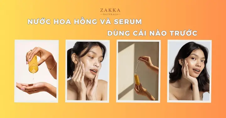 Thứ Tự Chuẩn: Dùng Nước Hoa Hồng Trước Hay Serum Để Da Hấp Thụ Tối Ưu?