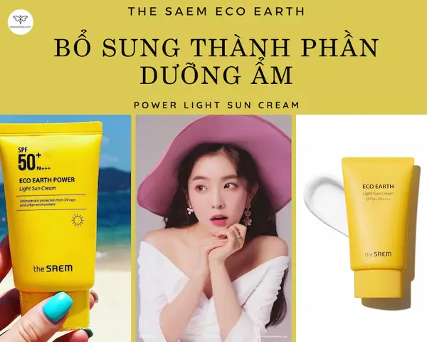 Kem Chống Nắng The Saem Eco Earth Power Light Sun Cream: Review Chi Tiết & Hướng Dẫn Sử Dụng Cho Mọi Loại Da