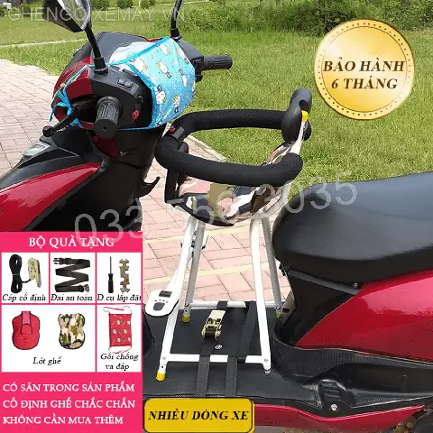 Ghế Ngồi Trước Xe Máy Cho Bé An Toàn, Tiện Lợi & Giá Tốt Nhất 2024