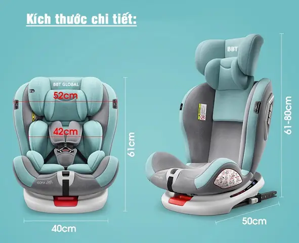 Ghế Ngồi Ô Tô Cho Bé: Hướng Dẫn Chọn Lựa An Toàn, Phù Hợp Mọi Lứa Tuổi