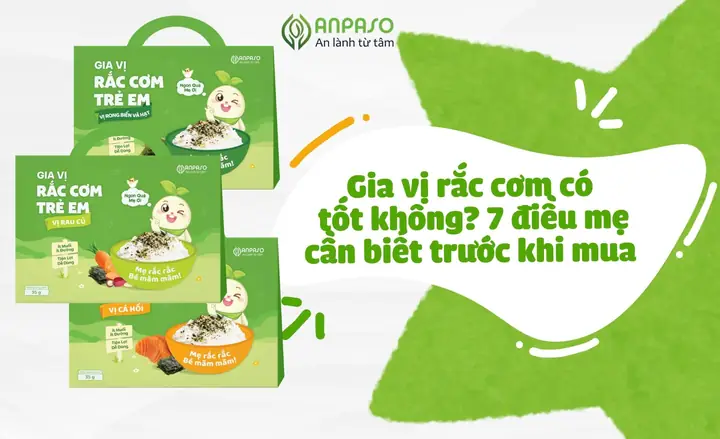 Gia Vị Rắc Cơm Cho Bé Có Tốt Không? Lưu Ý Từ Chuyên Gia Dinh Dưỡng