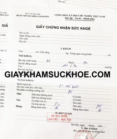 Giấy Chứng Nhận Sức Khỏe Trẻ Em: Mẫu Mới, Thủ Tục, Chi Phí & Lưu Ý Quan Trọng
