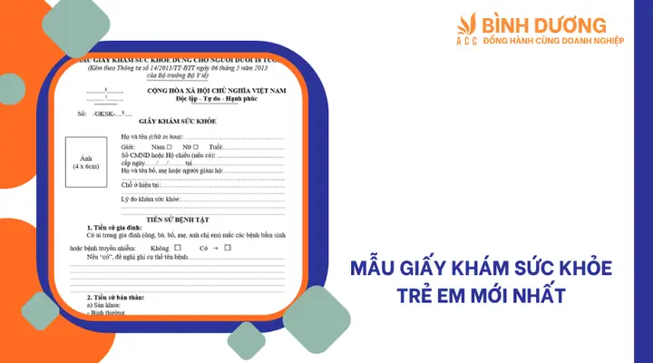 Giấy Chứng Nhận Sức Khỏe Trẻ Em: Mẫu Mới, Thủ Tục, Chi Phí & Lưu Ý Quan Trọng