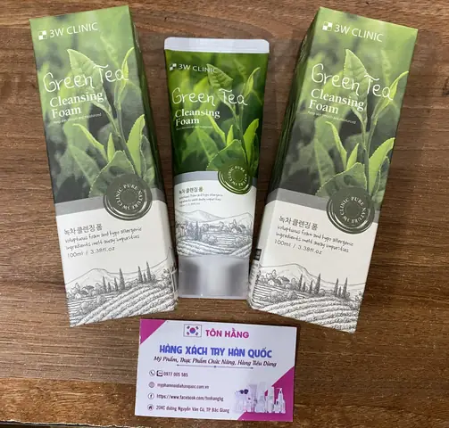 Review Sữa Rửa Mặt Trà Xanh 3w Clinic Green Tea Foam Cleansing: Có Tốt Không & Giá Bao Nhiêu?