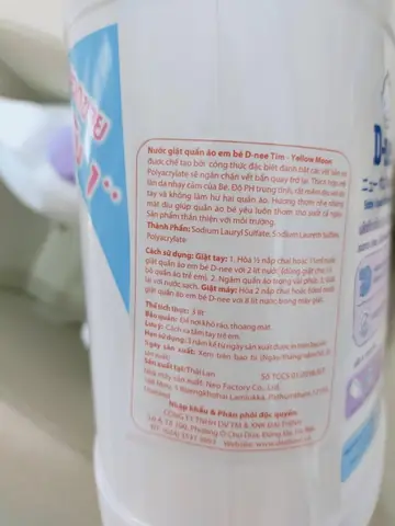 Hạn Sử Dụng Nước Giặt Dnee: Bao Lâu Thì Hết Hạn & Cách Nhận Biết Chính Xác
