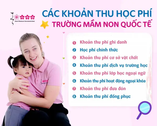 Học Phí Mầm Non Sakura Montessori: Cập Nhật Chi Tiết & Tư Vấn Lựa Chọn Tốt Nhất