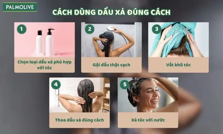 Hướng Dẫn Sử Dụng Dầu Xả Đúng Cách Giúp Tóc Suôn Mượt, Chắc Khỏe