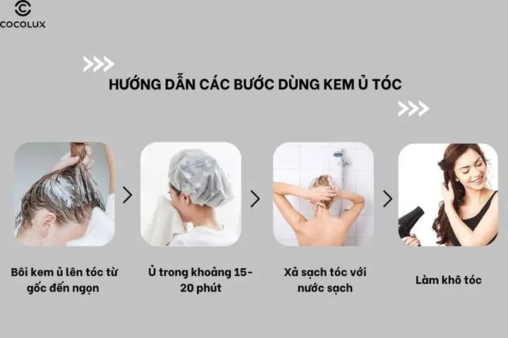 Hướng Dẫn Ủ Tóc Đúng Cách Tại Nhà Cho Mái Tóc Mềm Mượt Chuẩn Salon