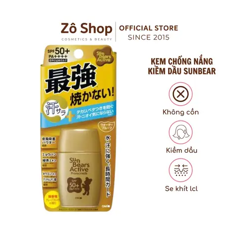 Kem Chống Nắng Omi Sun Bears Nhật Bản: Review, Thành Phần & Công Dụng Chi Tiết