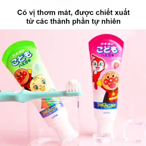 Kem Đánh Răng Cho Bé Nuốt Được Của Nhật: An Toàn, Hiệu Quả Cho Bé Từ 1 Tuổi